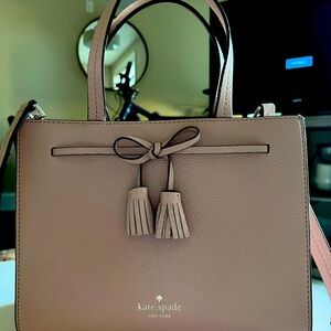 Kate Spade Light Blush Pink Leather Handbag